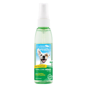 TROPICLEAN Fresh Breath Dog Oral Care Spray 4OZ