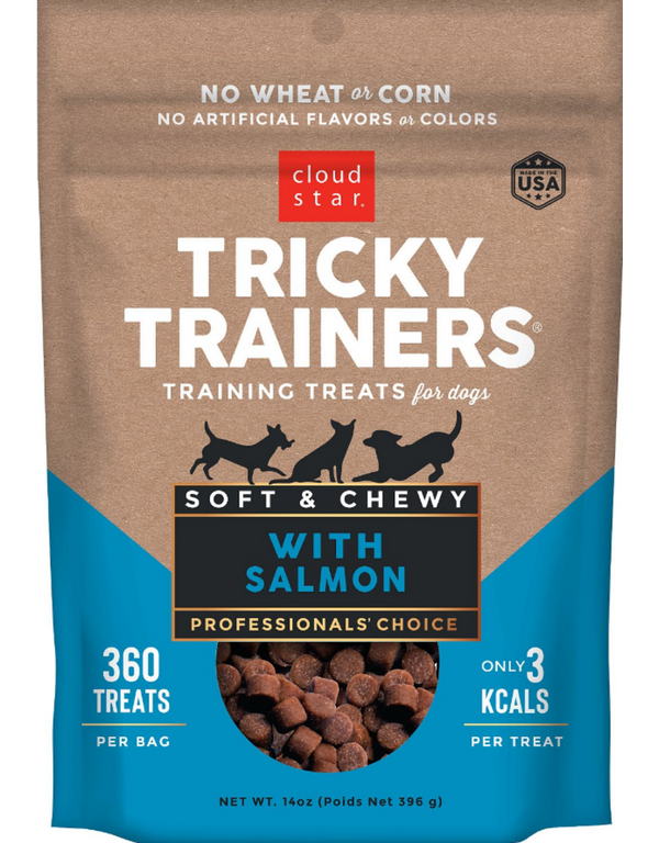 CLOUD STAR Tricky Trainers Soft & Chewy Salmon