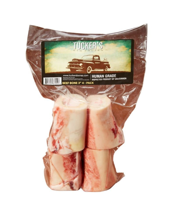 TUCKERS Frozen Bone Beef 3in 4ct