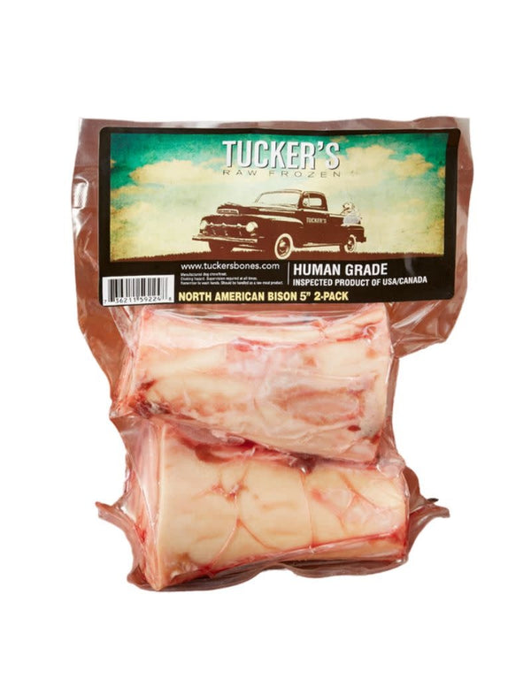TUCKERS Frozen Bones Bison 5in 2ct