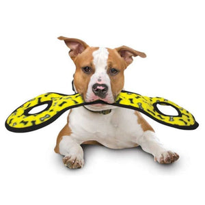TUFFY Ultimate Tug-O-War Yellow Bone