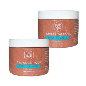 SAVAGE CAT Frozen Raw Cat Food Rabbit