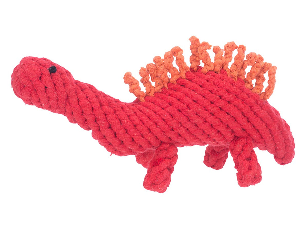 GOOD KARMA Stegosaurus Rope Toy