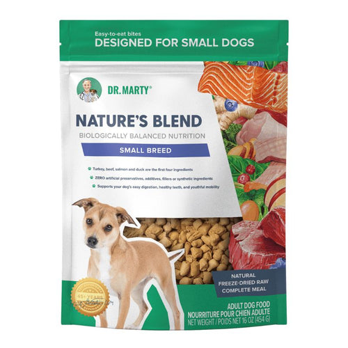 DR MARTY Dog Nature's Blend Small Breed Freezedried