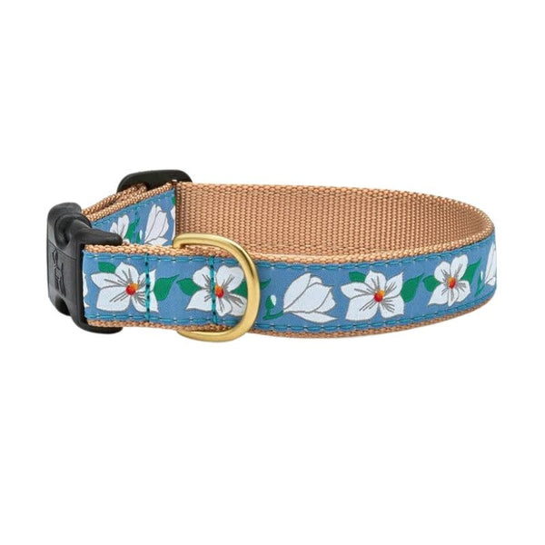 UP COUNTRY Dog Collar Magnolias