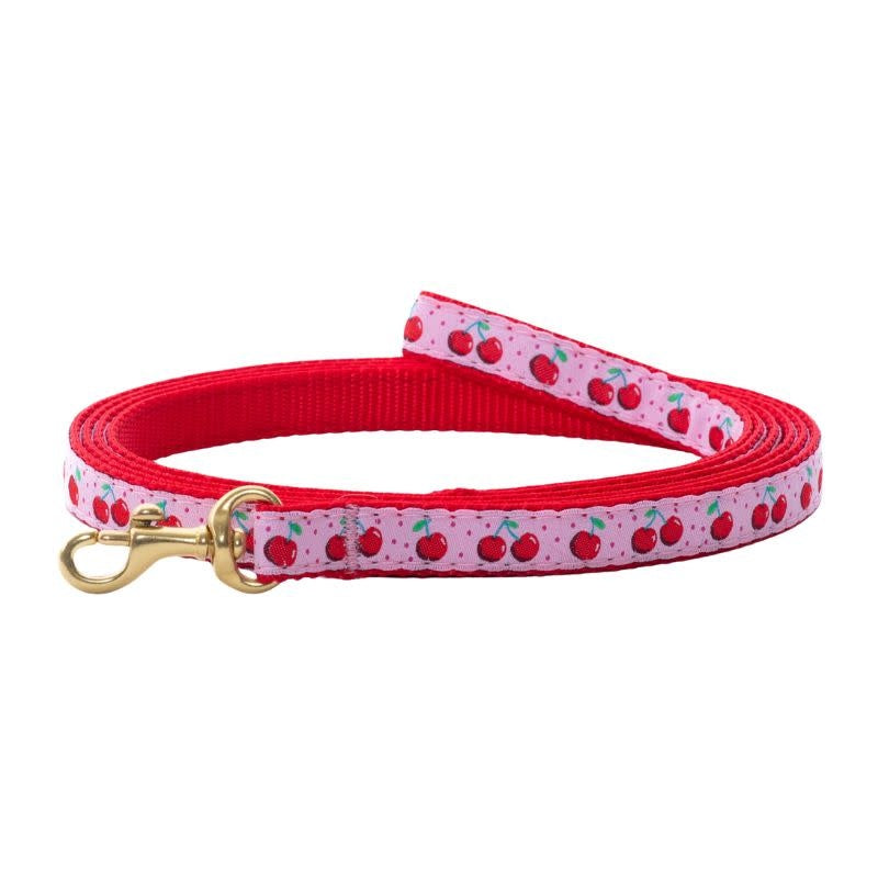 UP COUNTRY Dog Lead Small Breed Cherries