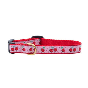 UP COUNTRY Small Breed Dog Collar Cherries