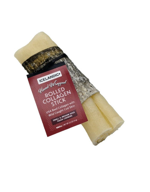 ICELANDIC+ Dog Beef Collagen Wrapped w/Fish Dental Treat