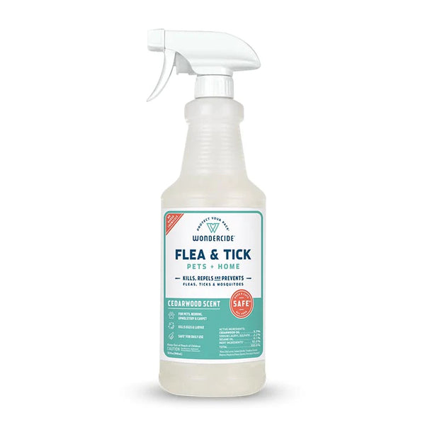 WONDERCIDE Flea and Tick Spray Pets + Home Cedar