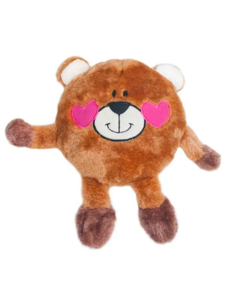 ZIPPY PAWS Valentine's Brainey Bear in Love