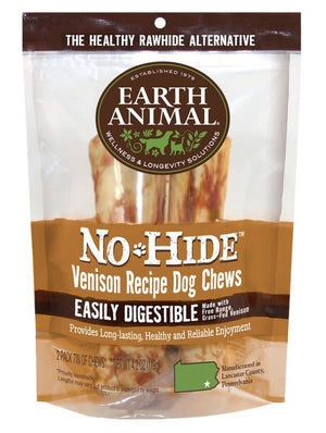 EARTH ANIMAL No-Hide Venison Chews