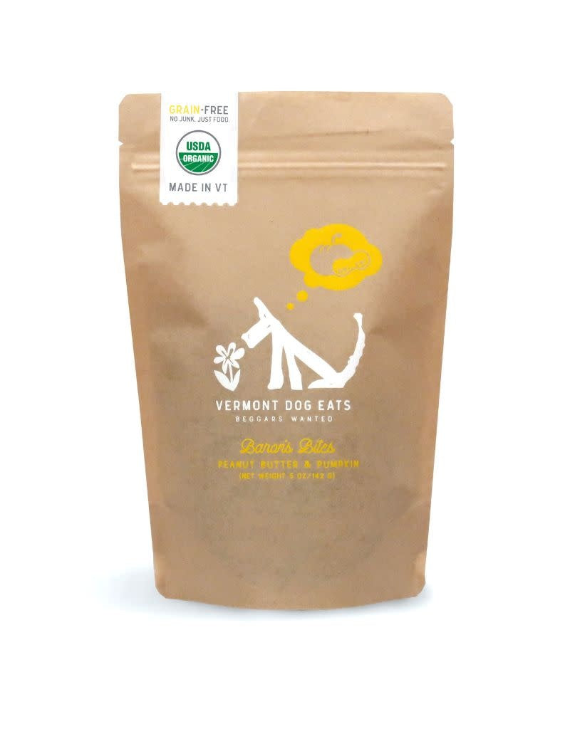 VERMONT DOG EATS Baron's Bites