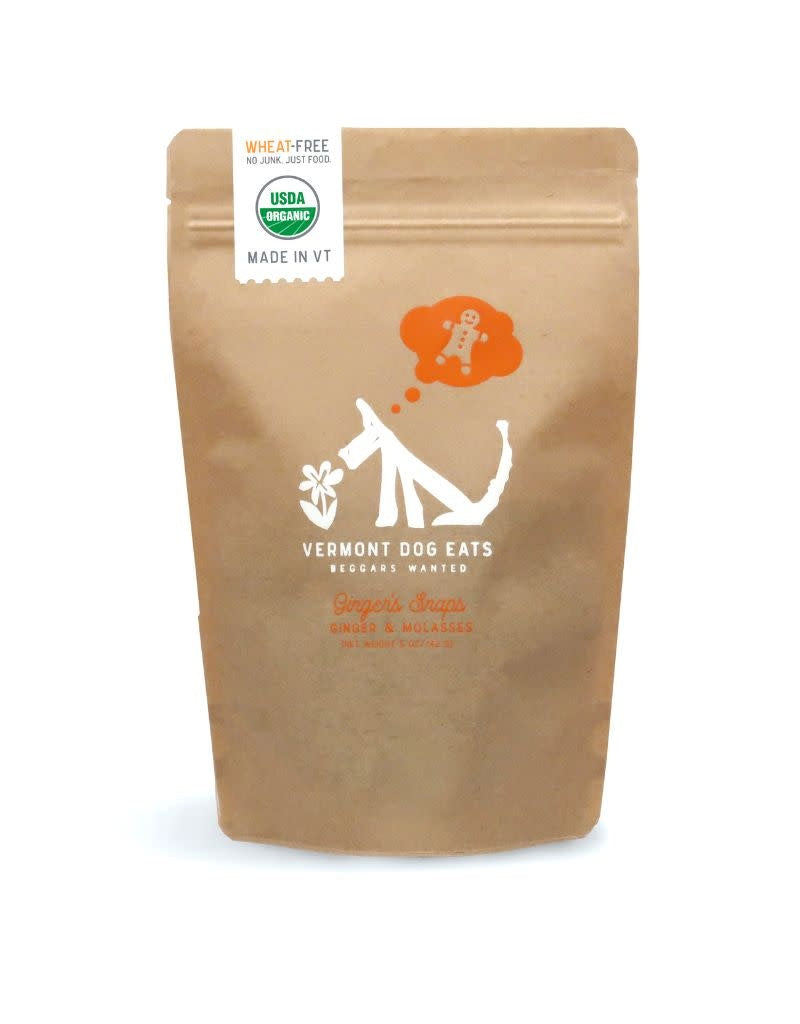 VERMONT DOG EATS Ginger's Snaps