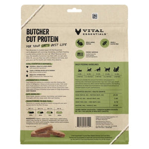 VITAL ESSENTIALS Frozen Raw Rabbit Mini Patties Cat Food 28oz
