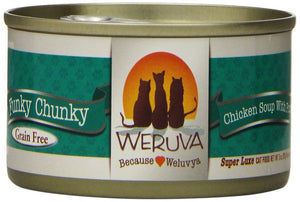 WERUVA Funky Chunky Grain-Free Canned Cat Food Case