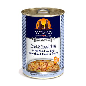WERUVA Bed & Breakfast  Grain-Free Canned Dog Food Case