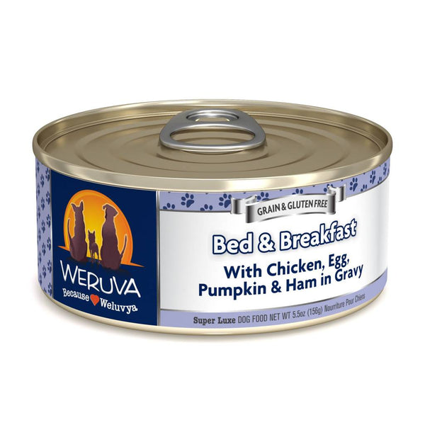 WERUVA Bed & Breakfast  Grain-Free Canned Dog Food Case