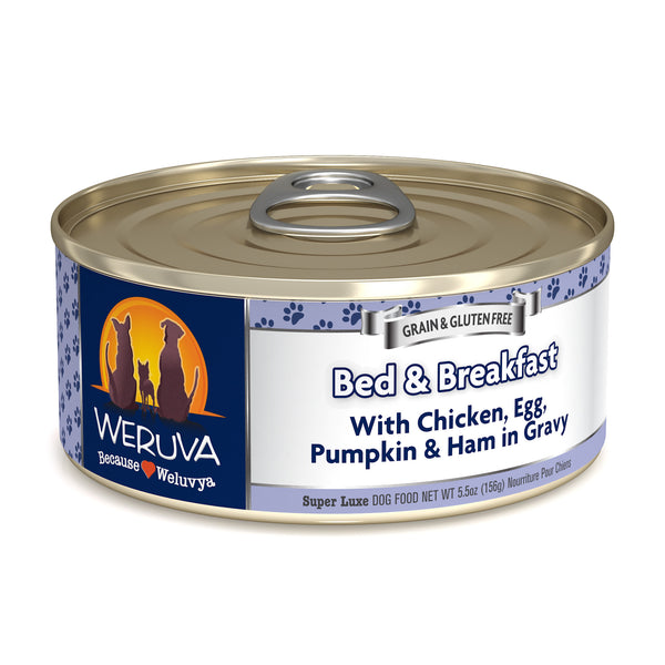 WERUVA Bed & Breakfast  Grain-Free Canned Dog Food Case