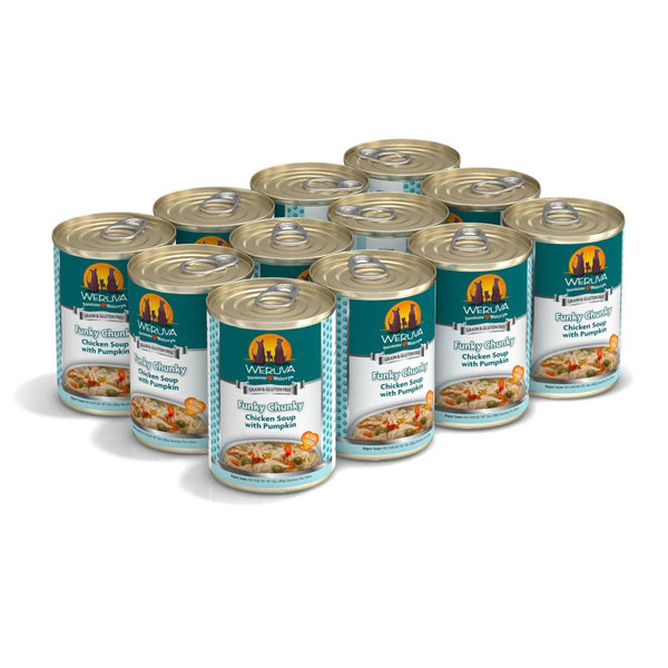 WERUVA Funky Chunky Grain-Free Canned Dog Food Case