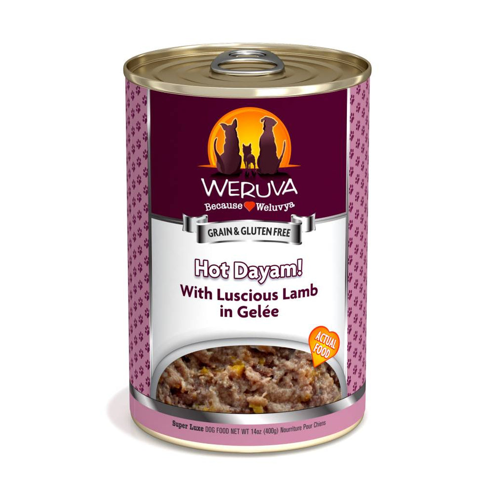 WERUVA Hot Dayam Grain-Free Canned Dog Food Case