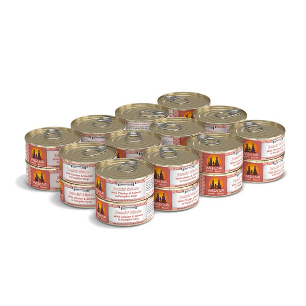 WERUVA Jammin' Salmon Grain-Free Canned Dog Food Case