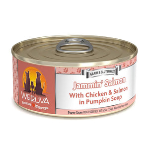 WERUVA Jammin' Salmon Grain-Free Canned Dog Food Case