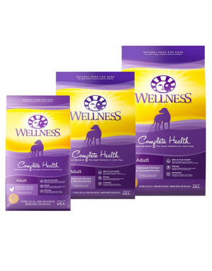 WELLNESS Complete Health Dry Dog Food Deboned Chicken and Oatmeal