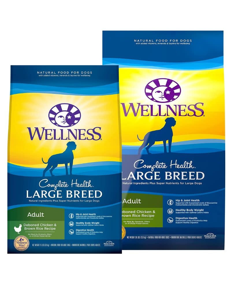 WELLNESS Complete Health Dry Dog Food Large Breed