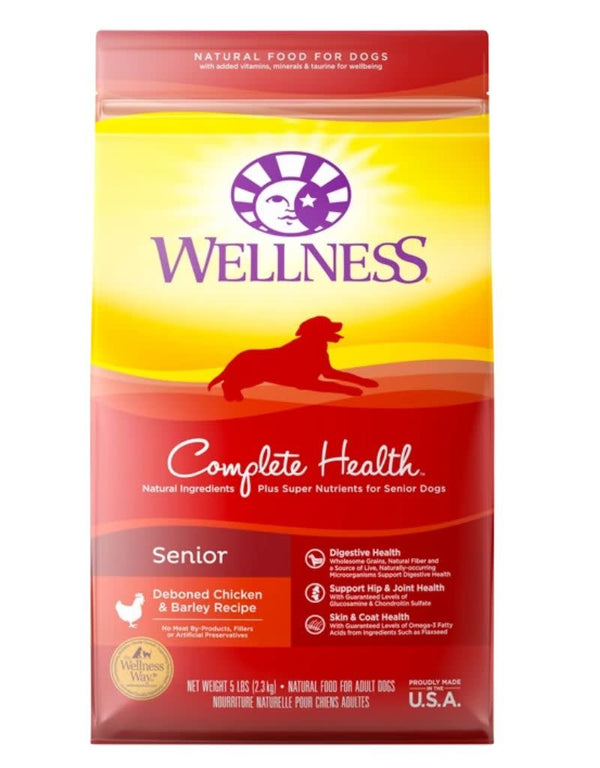 WELLNESS Complete Health Dry Dog Food Senior