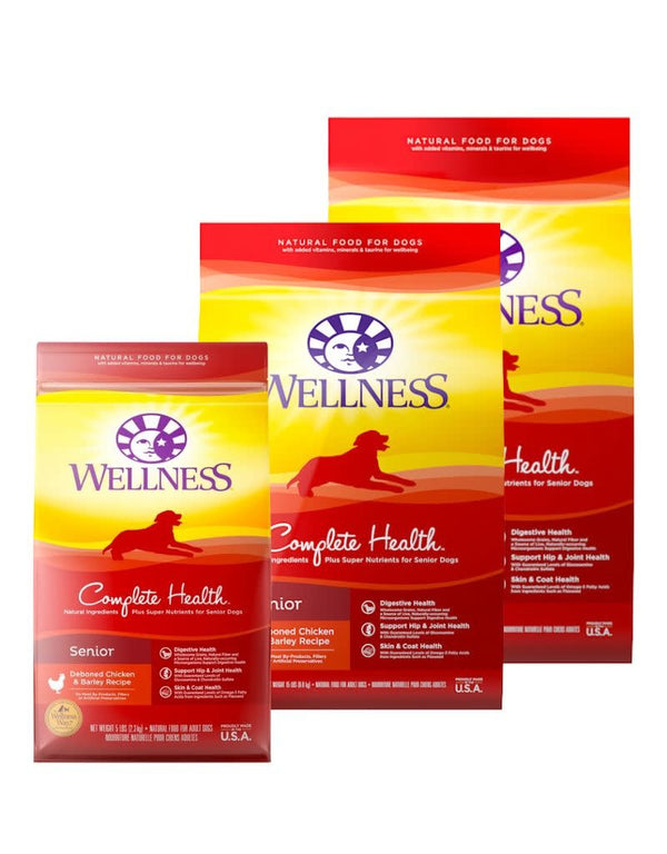 WELLNESS Complete Health Dry Dog Food Senior