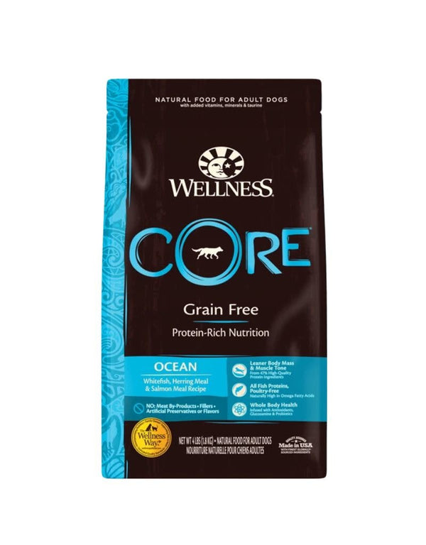 WELLNESS Core Grain-Free Dry Dog Food Ocean