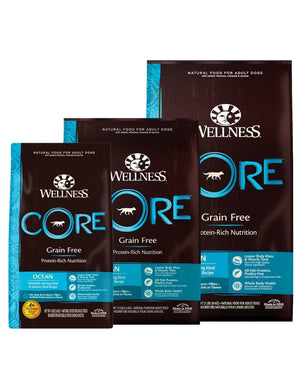 WELLNESS Core Grain-Free Dry Dog Food Ocean