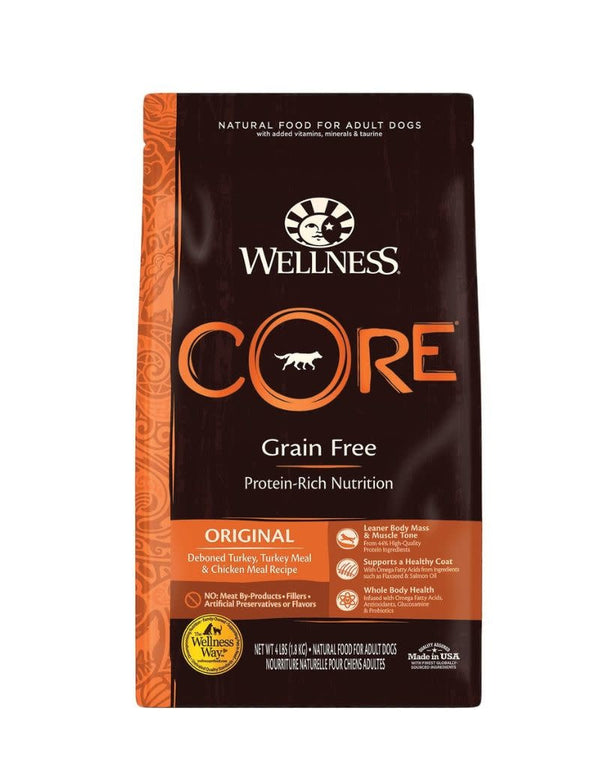 WELLNESS Core Grain-Free Dry Dog Food Original