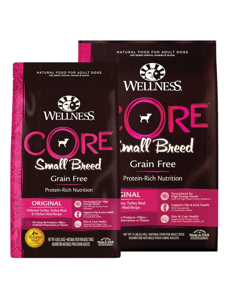 WELLNESS Core Grain-Free Dry Dog Food Small Breed