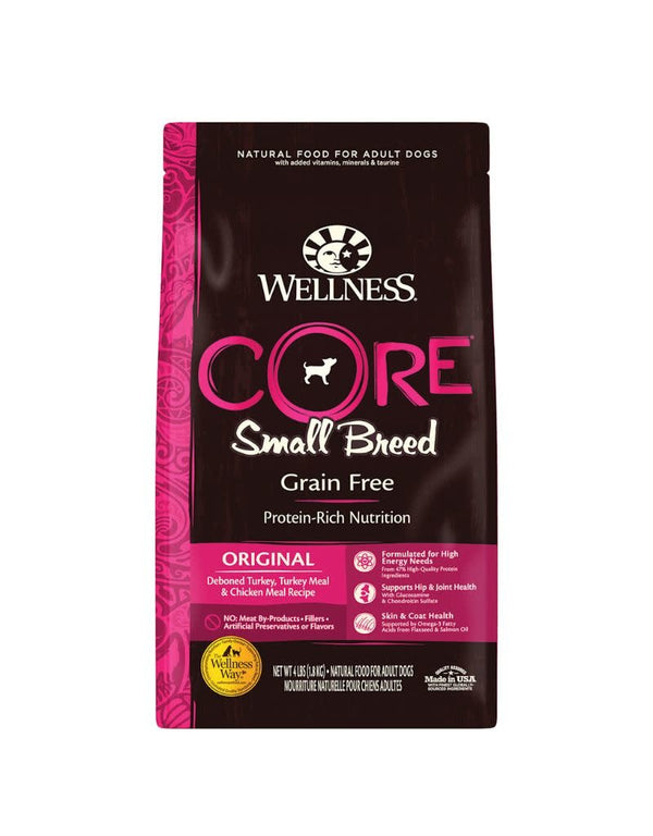 WELLNESS Core Grain-Free Dry Dog Food Small Breed