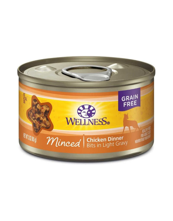 WELLNESS Minced Chicken Canned Cat Food
