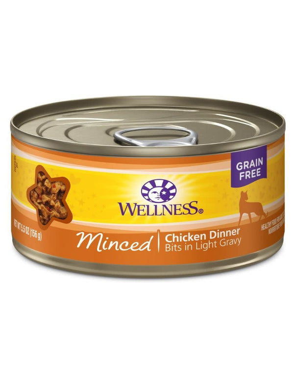 WELLNESS Minced Chicken Canned Cat Food
