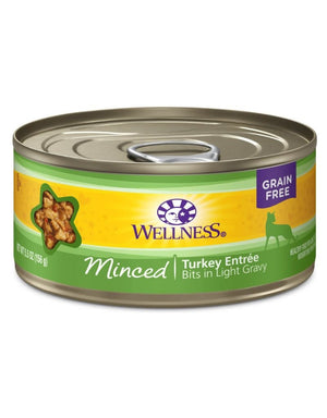 WELLNESS Minced Turkey Canned Cat Food