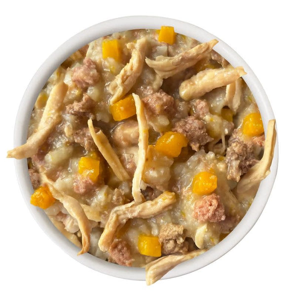 WERUVA Awesome Belly Wet Dog Chicken and Pumpkin Case