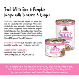 WERUVA Awesome Belly Wet Dog Beef and Pumpkin Case