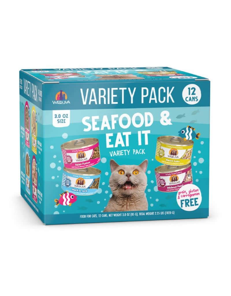WERUVA Classics Variety Pack Seafood & Eat It 12/3OZ