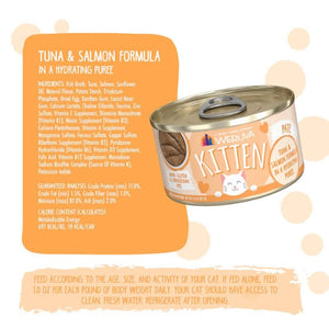 WERUVA Kitten Tuna & Salmon Puree  Case 12/3OZ