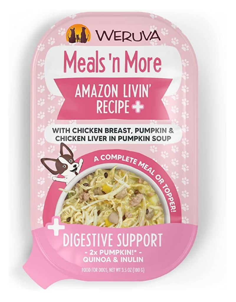 WERUVA Meals N More Dog Food Amazon Livin Cups Case of 12/3OZ