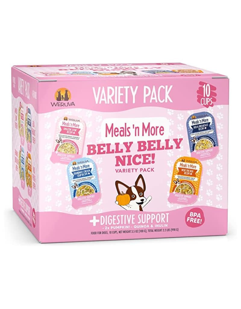WERUVA Meals N More Dog Food Belly Belly Nice Variety Pack 10/3OZ