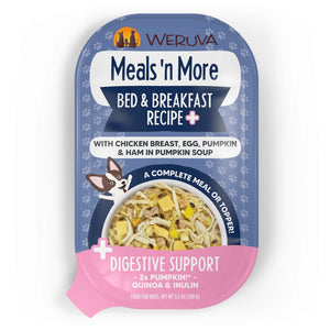 WERUVA Meals N More Dog Food Bed And Breakfast Cups Case 12/3OZ