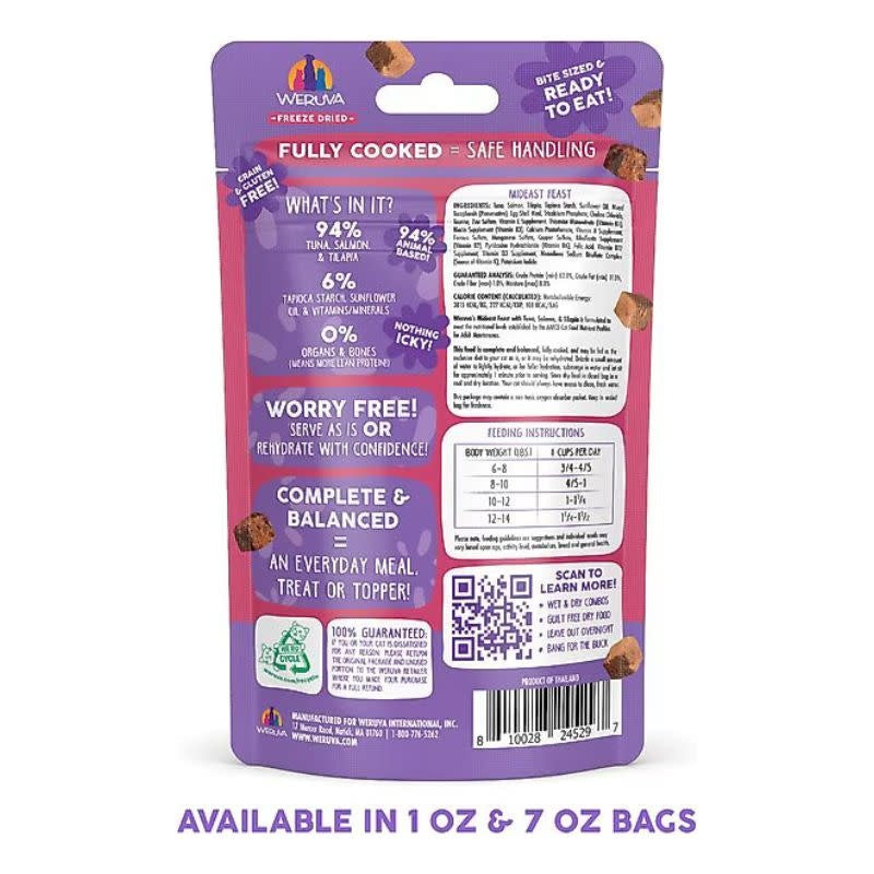 WERUVA Middle East Feast Freeze-dried Cat Food