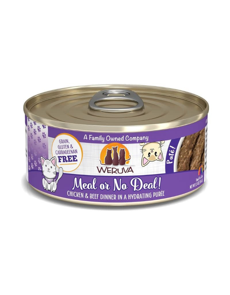 WERUVA Pate Canned Cat Food Meal or No Deal CASE 12/3OZ