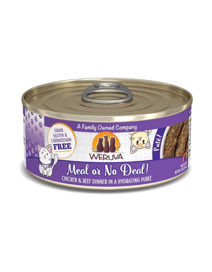 WERUVA Pate Canned Cat Food Meal or No Deal CASE 12/3OZ