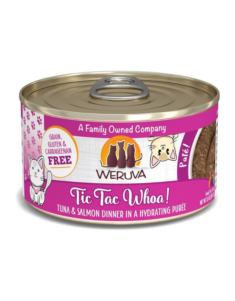 WERUVA Pate Canned Cat Food Tic Tac Whoa CASE 12/3OZ