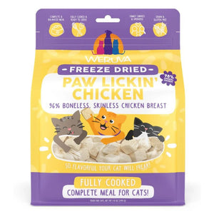 WERUVA Paw Lickin' Chicken Freeze-dried Cat Food